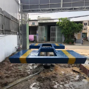 Cầu Nâng 1 Trụ Rửa Xe Âm Nền Cánh Bướm Ấn Độ 7 Lắp đặt cầu nâng 1 trụ cánh bướm