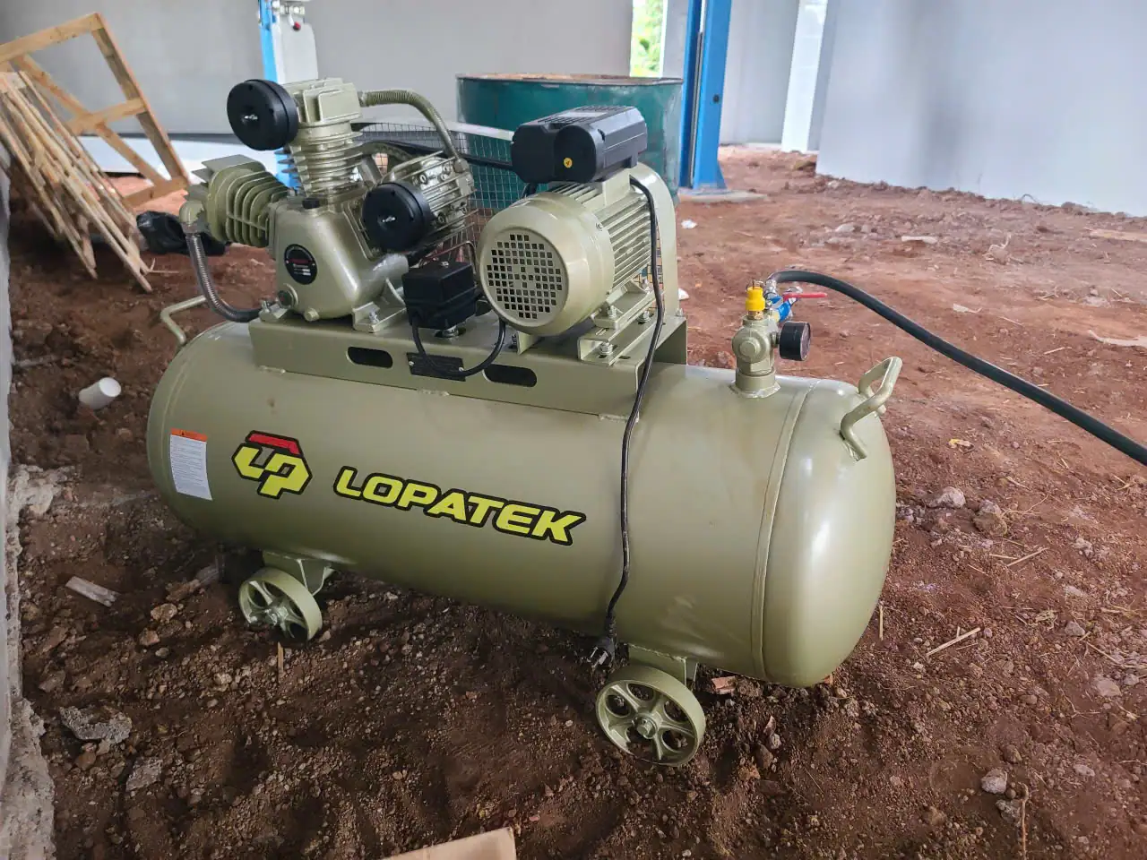 Chi tiết khóa và van điều khiển cầu nâng 1 trụ