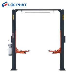 Cầu nâng 2 trụ cổng trên OMEGA OM-40H-1 – hình ảnh tổng thể (Lộc Phát).