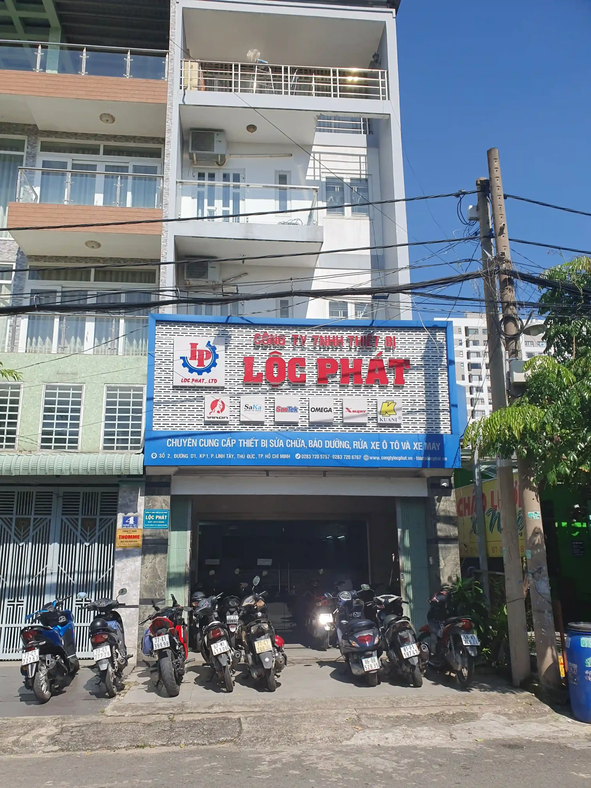Trụ sở Công ty Thiết Bị Lộc Phát khang trang uy tín tại TPHCM