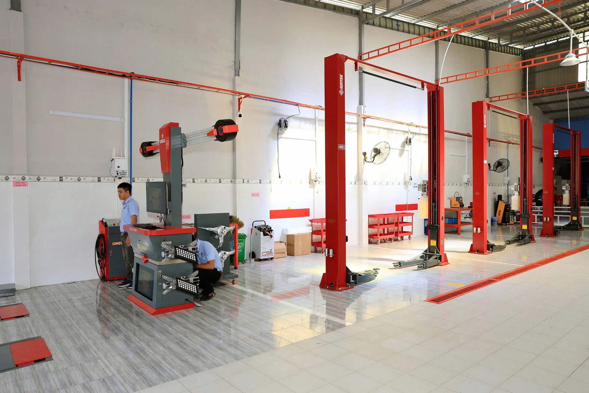 Kiểm tra vận hành thiết bị nghiêm ngặt