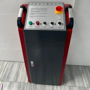 CẦU NÂNG Ô TÔ KIỂU XẾP ÂM NỀN SUNTEK -3500S 7 Tủ điều khiển cầu nâng ô tô Suntek 3500S có nút an toàn