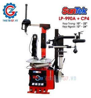 Bảng Giá Máy Ra Vào Lốp Xe Máy, Ô Tô, Xe Tải Mới Nhất 2026 59 SunTek LP-990A + CP-4