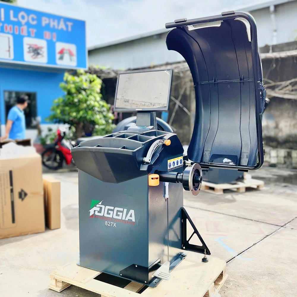 Máy Cân Bằng Lốp Ô Tô Foggia 827X | Thiết Bị Detailing Cao Cấp 35 Chi tiết đầu thước đo laser của máy cân mâm laser Foggia