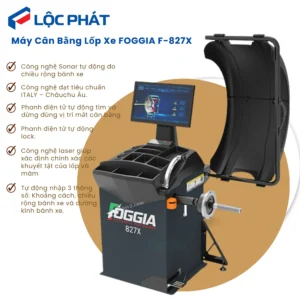 Máy Cân Bằng Lốp Ô Tô Foggia 827X | Thiết Bị Detailing Cao Cấp 19 Thông số kỹ thuật máy cân bằng lốp ô tô Foggia 827X.