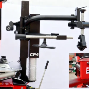 Top 1 Máy Tháo Vỏ Xe Du Lịch Cần Xoay Ngang SunTek LP-990A 16 Chi tiết máy tháo vỏ SunTek LP-990A và cần phụ CP-4, thể hiện sự kết hợp linh hoạt.