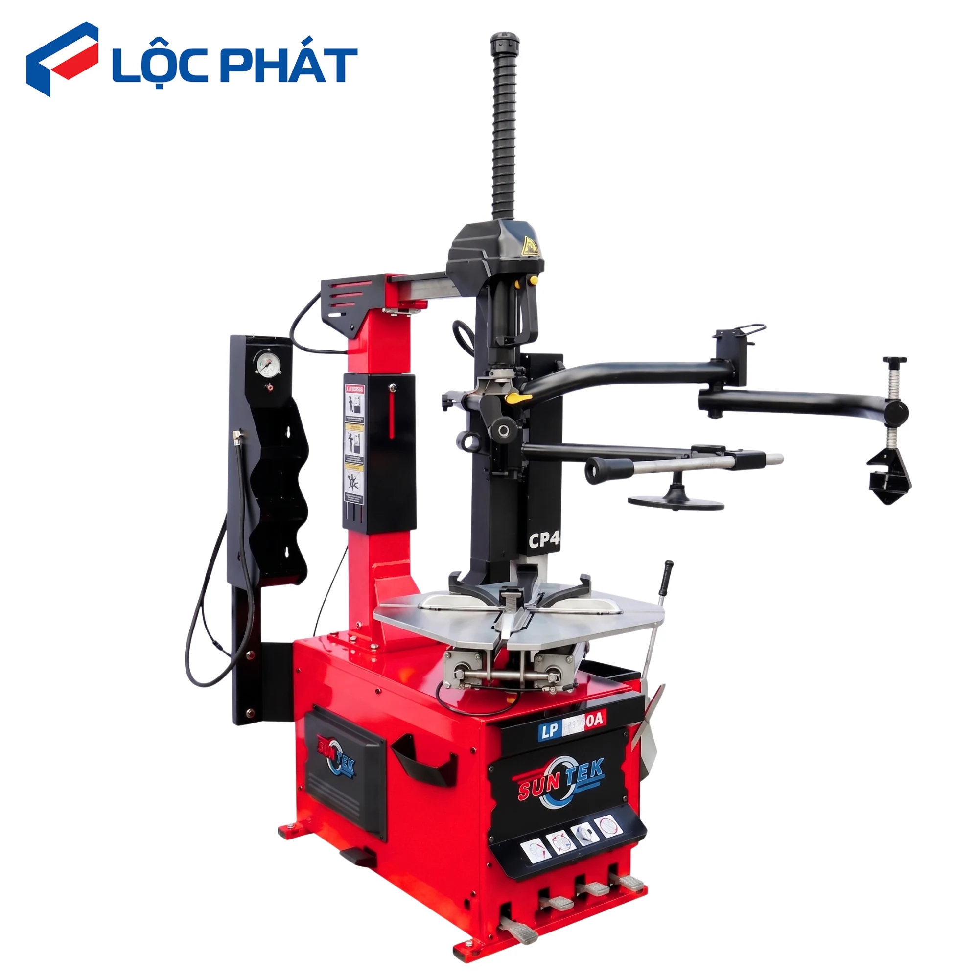 Top 1 Máy Tháo Vỏ Xe Du Lịch Cần Xoay Ngang SunTek LP-990A 27 Máy tháo lốp SunTek LP-990A hoàn thiện quy trình dịch vụ lốp