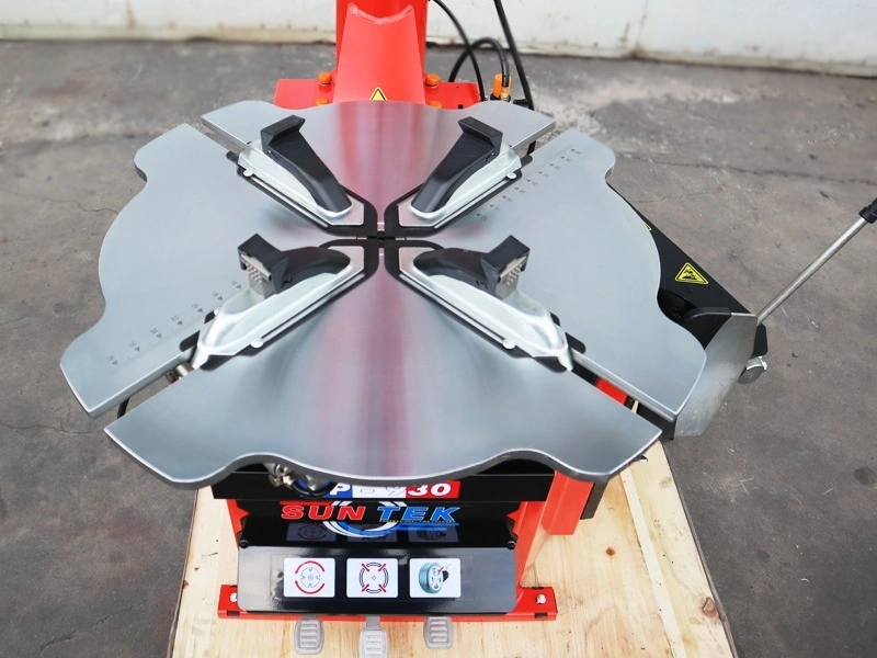 Top 1 Máy Tháo Vỏ Xe Du Lịch SunTek LP-930 Khóa Hơi 37 Cạnh phải với bầu ép lốp máy cạy vỏ xe chuyên nghiệp