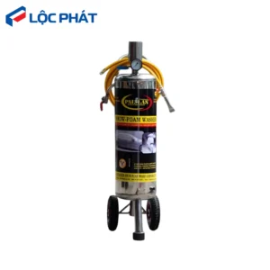 Bình phun bọt tuyết Pallas 18L inox cao cấp, thiết bị rửa xe chuyên nghiệp