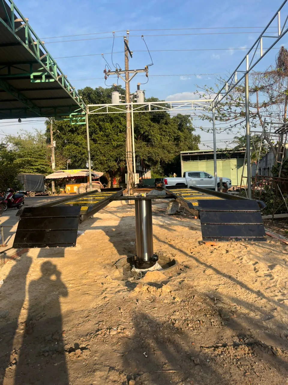 Cầu nâng 1 trụ tại Đồng Tháp