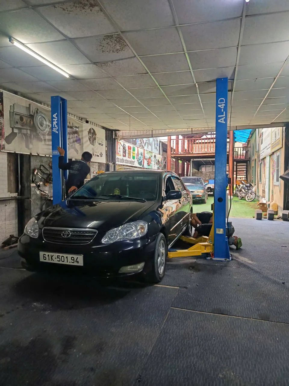 Cầu nâng 2 trụ ALPHA AL-4D