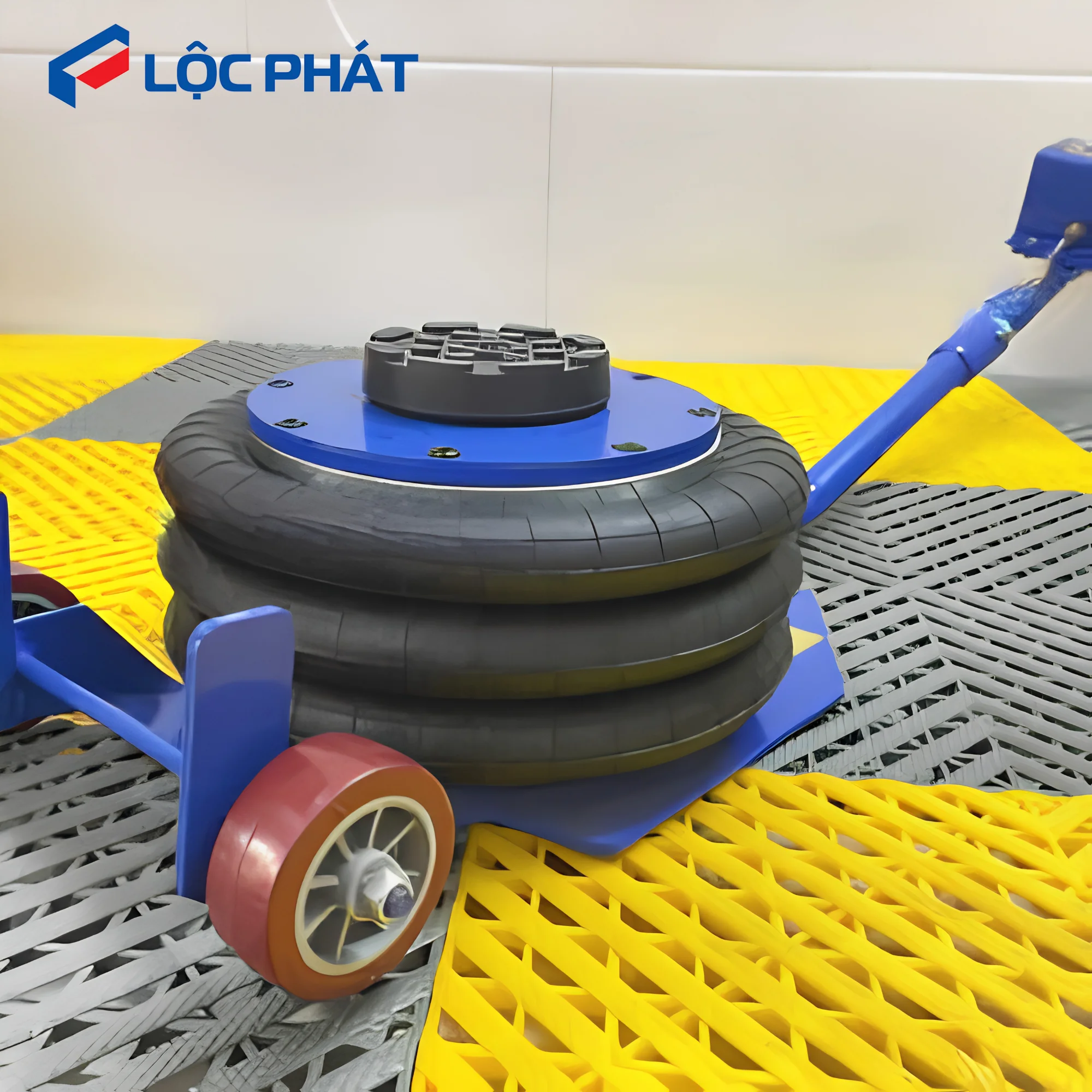 Đội Hơi 3 Bóng 3 Tấn HR-3A: Thiết Bị Cao Cấp 2026 10 Đội Hơi 3 bóng dùng khí nén 3 tấn nâng hạ xe ô tô nhanh chóng an toàn