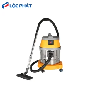 Máy hút bụi công nghiệp KUMISAI 15 lít khô ướt, công suất mạnh mẽ, thiết kế gọn nhẹ.
