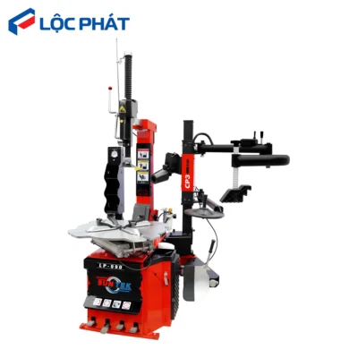 Máy tháo vỏ xe du lịch SunTek LP-990 CP3 trên nền trắng, làm nổi bật thiết kế.