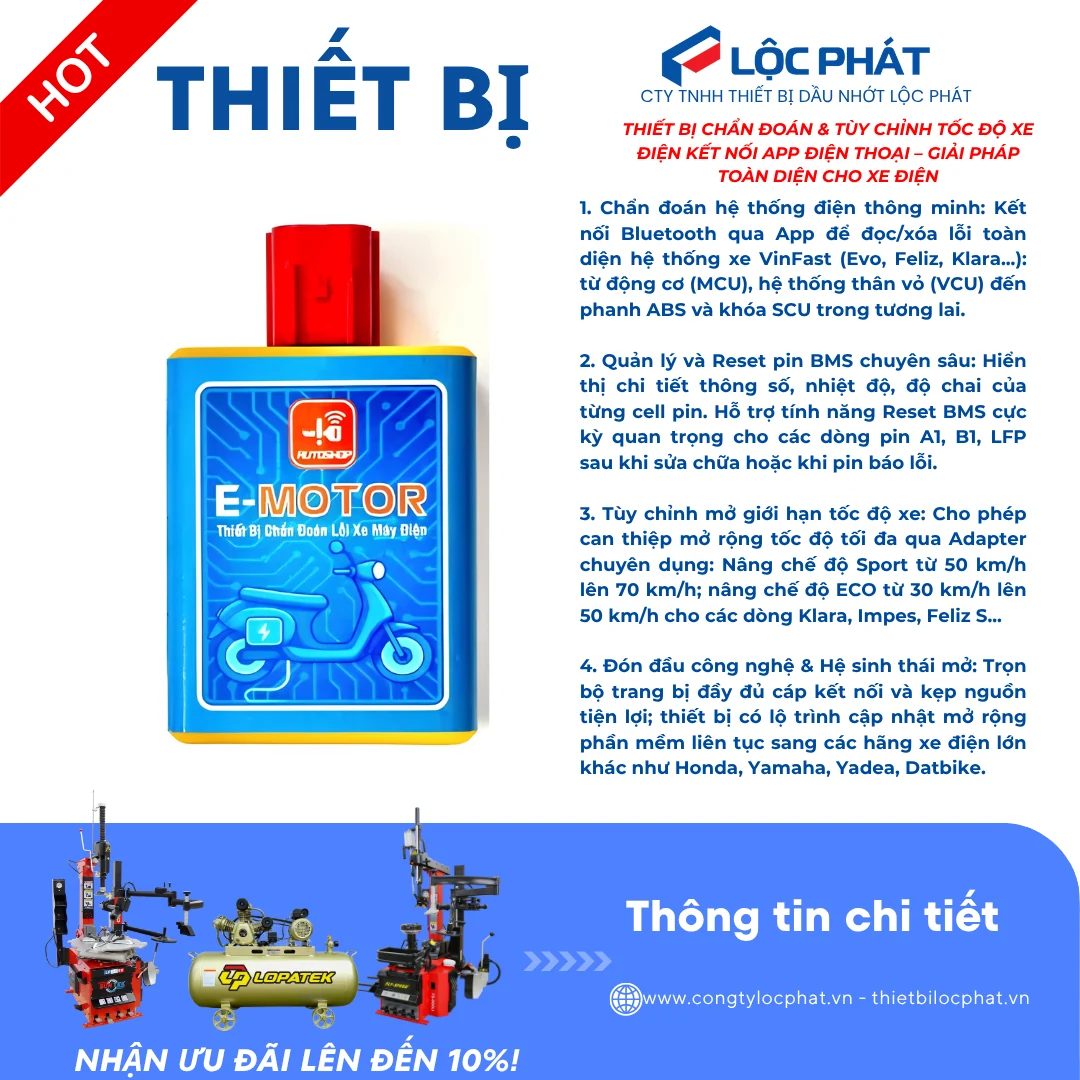 E: Thiết Bị Chẩn Đoán & Tùy Chỉnh Tốc Độ Xe Điện Top 1 2026 11 Toàn bộ phụ kiện và cáp chẩn đoán đi kèm của bộ thiết bị E MOTOR