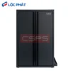 Tủ dụng cụ CSPS 91cm 2 ngăn màu đen nhám, thiết kế cho thợ Việt Nam, tiết kiệm không gian.