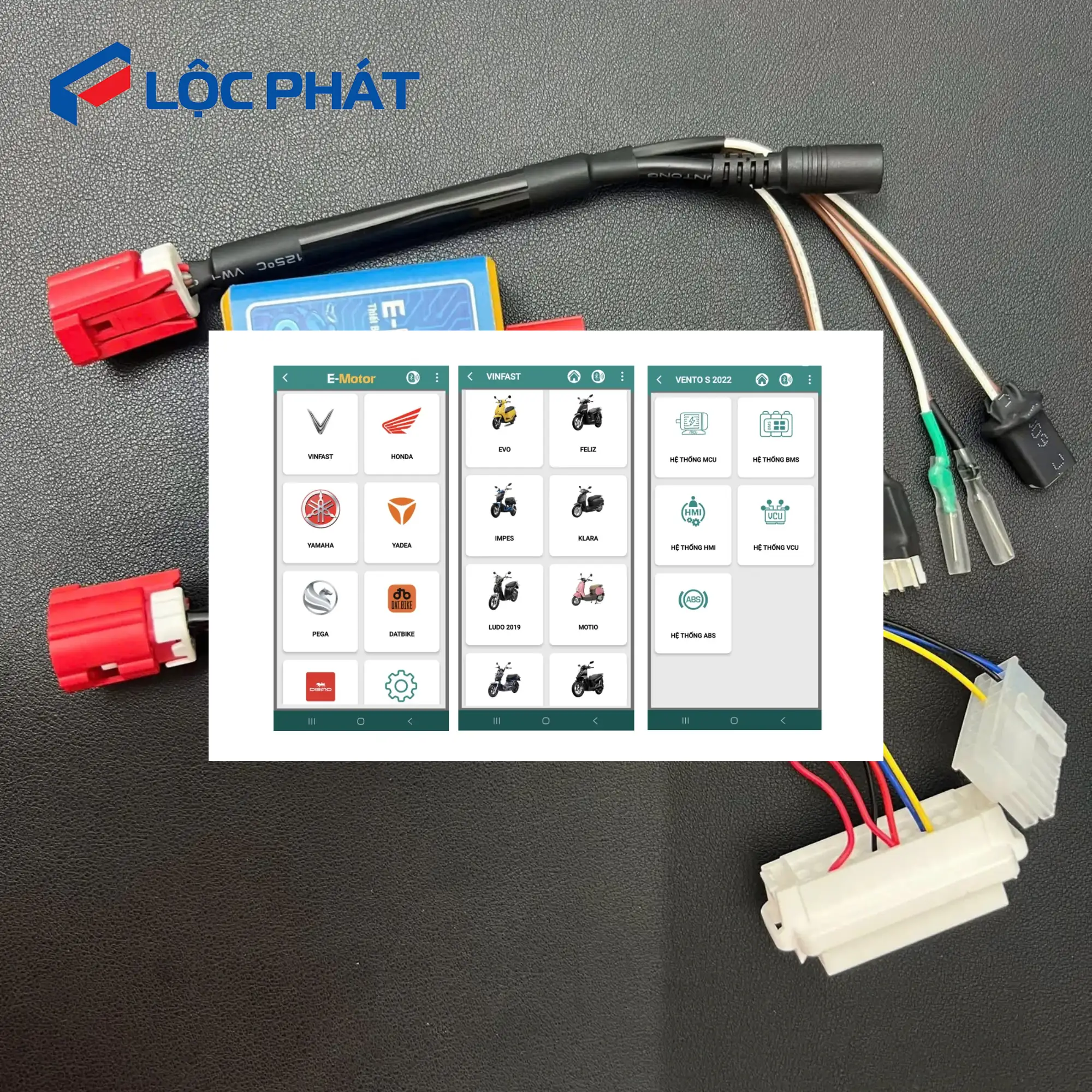 E: Thiết Bị Chẩn Đoán & Tùy Chỉnh Tốc Độ Xe Điện Top 1 2026 10 Tính năng đồng bộ không dây qua kết nối Bluetooth của thiết bị E MOTOR