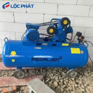 Hình ảnh thực tế máy nén khí Pegalion 4HP 230L 12.5 bar tại Công ty Lộc Phát