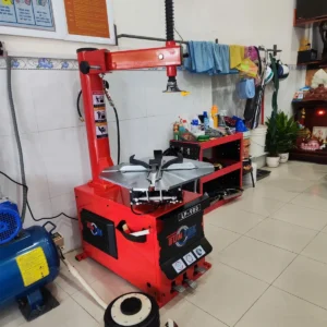 Combo thiết bị trạm lốp máy tháo vỏ SUNTEK LP-900 và máy nén khí